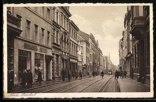Carte postale neuss rue - carte,