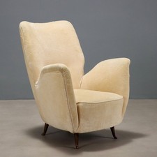 Fauteuil Vintage Velours