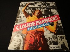 CLAUDE FRANCOIS LE FILM DE SA VIE  Samy Pavel affiche cinema 1979