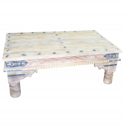 Table basse salon - basse, shabby
