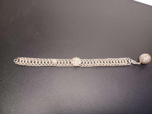 Bracelet argent massif - argent, femme