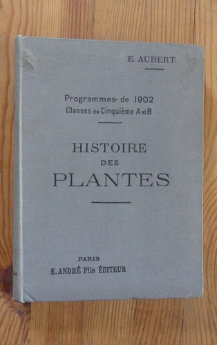 Botanique livre scolaire - botanique,