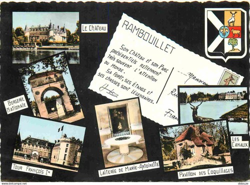 Postcard rambouillet - -,