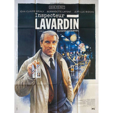 INSPECTEUR LAVARDIN Affiche de cinéma  - 120x160 cm. - 1986 - Jean Poiret, Claud