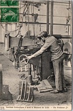 59 LILLE - institute arts & crafts, a milling machine.