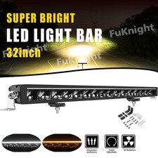 84 cm 104W Barre D'Éclairage LED 6D Faisceau Combiné DRL Rampe de Travail Auto