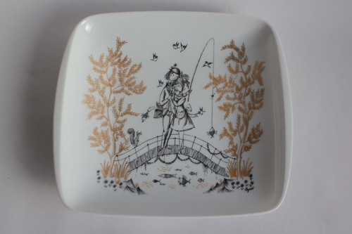 Peynet plat porcelaine - plat,