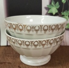2 Bols Ancien En Porcelaine à