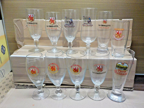 Verre ancien biere - verre,