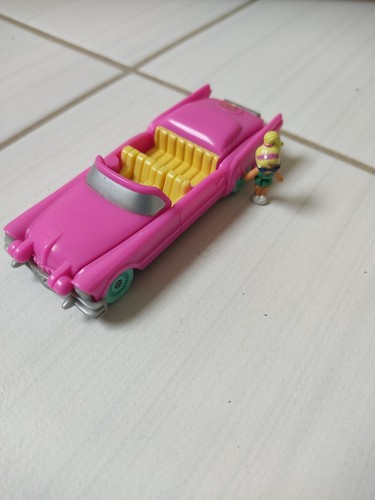 Polly pocket cadillac - pocket, doll