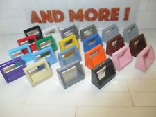 Lego - Fence Barrier Smooth Tile 1x2 Handle 2432 - Choose Color & Quantity