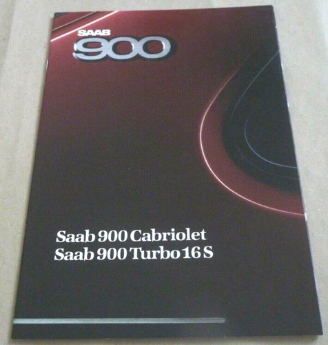 1987 saab 900 turbo 16s - 1987,