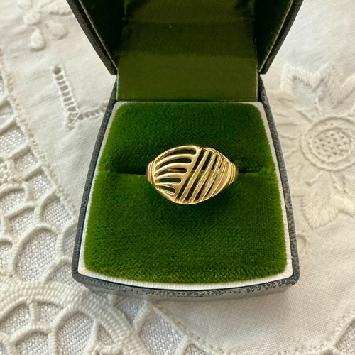 C1950 ancienne bague plaqué - c1950,