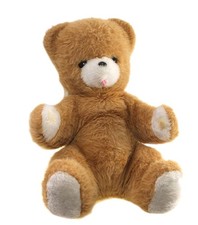 Peluche ours marron 42 cm