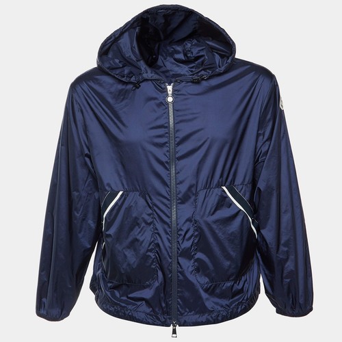 Veste zippée moncler bleu - veste,
