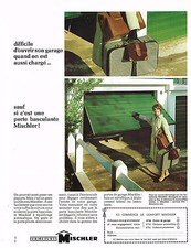 ADVERTISING ADVERTISING 094 1966 MISCHLER garage door closures