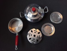 JOUET ANCIEN DINETTE INOX EN