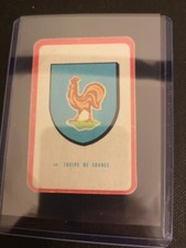 1960 French Team Mirror Card Sprint 1960 Foot Badge