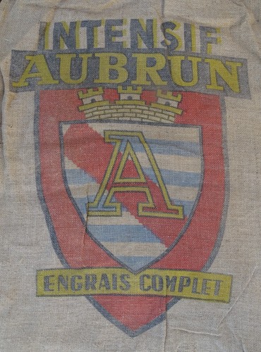 Ancien sac toile jute - toile, de