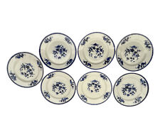 7 Assiettes Plates en