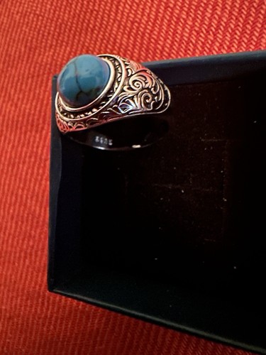 Bague argent sertie - argent, d'une
