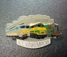 Pin's Chemin De Fer Belge A.T Kinkempois Liège Amicale TBE (547)