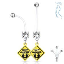 Piercing nombril de grossesse