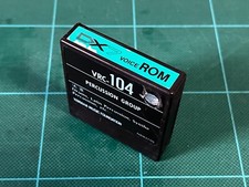 YAMAHA DX7 VOICE ROM VRC-104