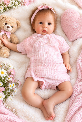 Joli bébé reborn fleur - bébé,