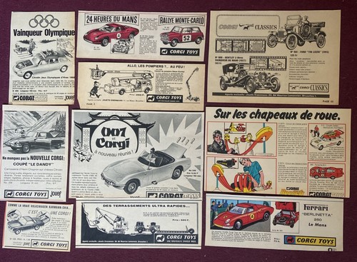 Corgi toys publicités