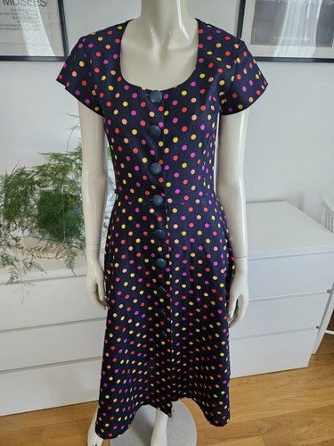 Robe longue pois - a,