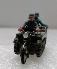 KETTENKRAD Half Track Motorcycle  - Vintage Britains 9780 , Made in England 1974