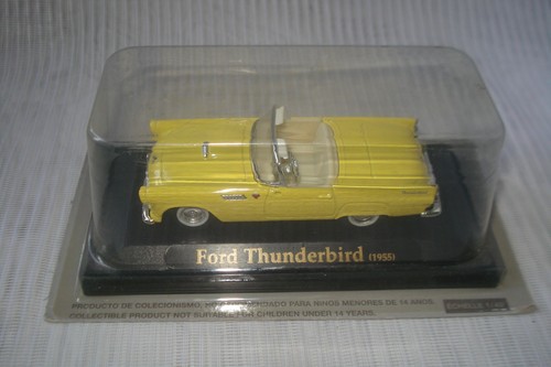 Ford thunderbird 1955 - thunderbird, jaune