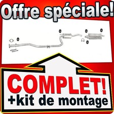 Ligne pot d'échappement pour