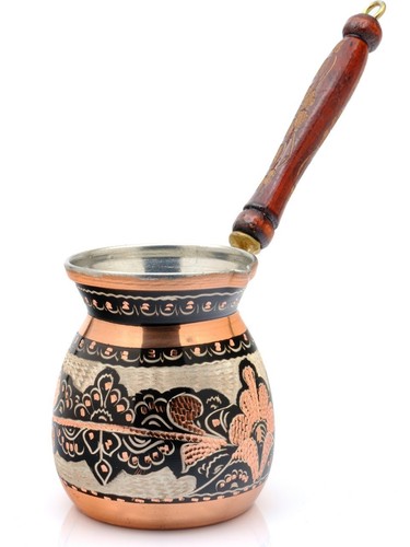 Cafetière turque cuivre - en,