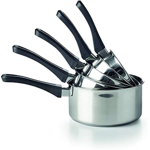 Lot casseroles inox - de,