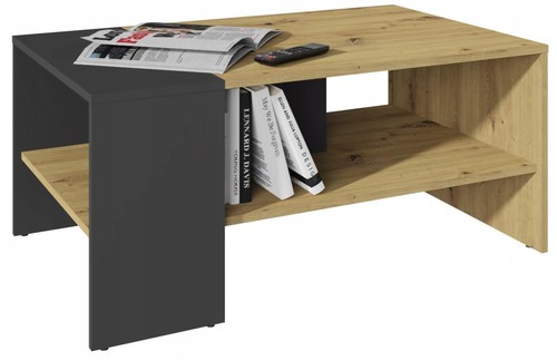 Table basse strap chêne - table,