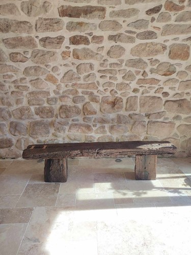 Banc centenaire chêne avec - centenaire, en