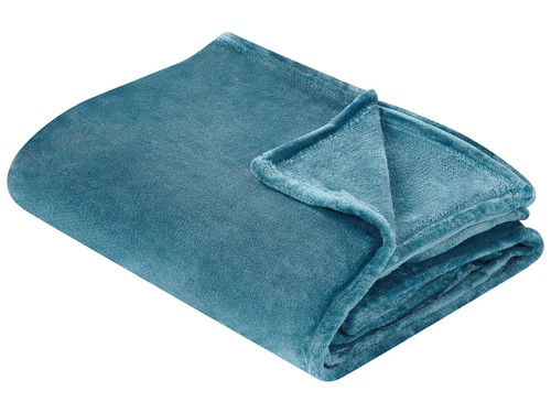 Couvre lit bleu - bleu, polyester