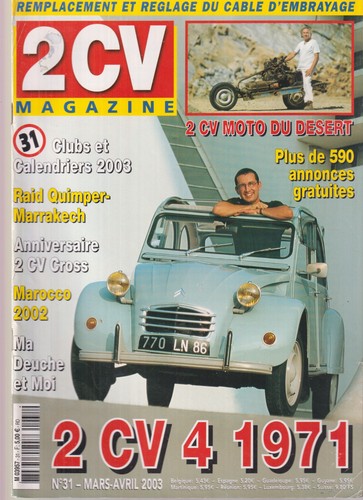 2cv magarine 4 1971 - 2cv,