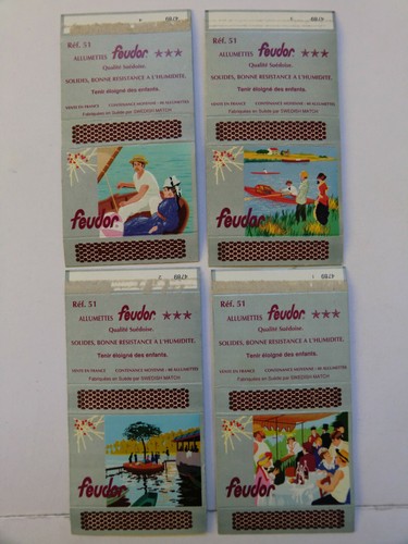 Boites allumettes feudor - d'allumettes,