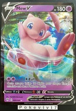 Pokemon Card MEW V 069/189 Ultra Rare V Sword & Shield 3 EB03 EN NEW