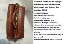 valise de médecin gladstone