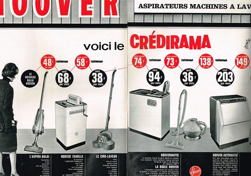 Advertising 1963 hoover - advertising,