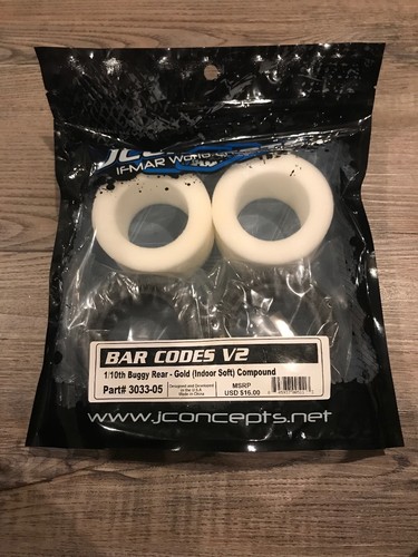 Jconcepts bar codes 10th - codes, 1/10th