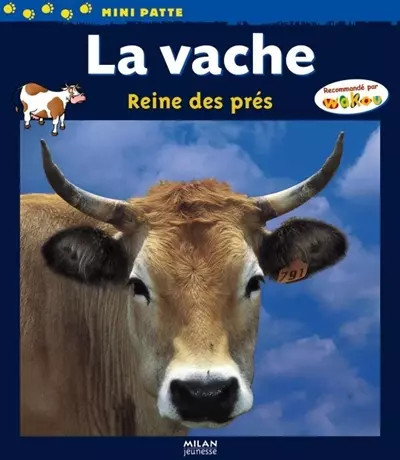 Vache reine des - reine, près
