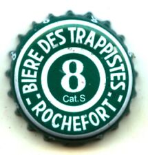 1 Beer Bottle Cap / 1 Beer Capsule: ''TRAPPISTE ROCHEFORT 8'' - Belgian Beer