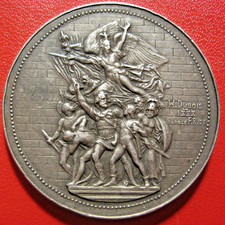 France. Médaille argent