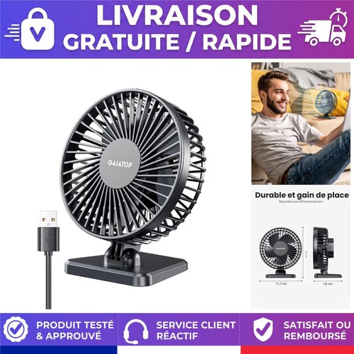 Mini ventilateur usb gaiatop - mini,