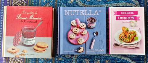 Lot livres recettes - x3, «